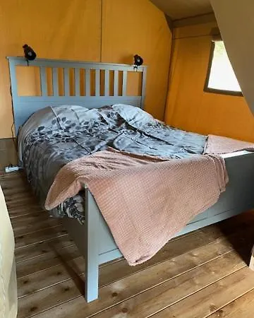 Campismo de Luxo Safaritent Schaapje Met Prive Sanitair