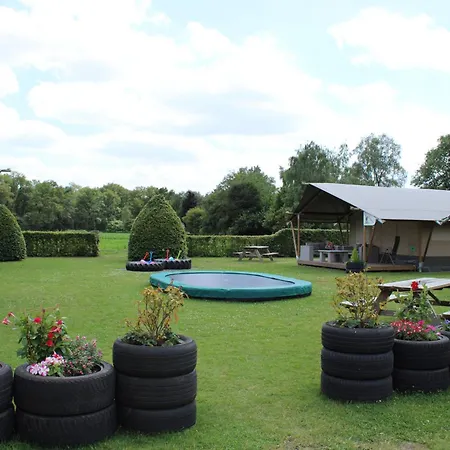 Luxussátor Safaritent Schaapje Met Prive Sanitair Nistelrode